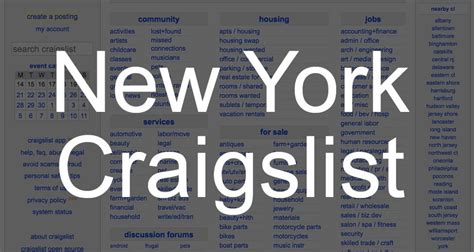 craislist ny|craigslist ny by owner.